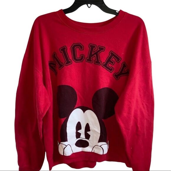 Disney Mickey crewneck sweatshirt - Picture 1 of 9